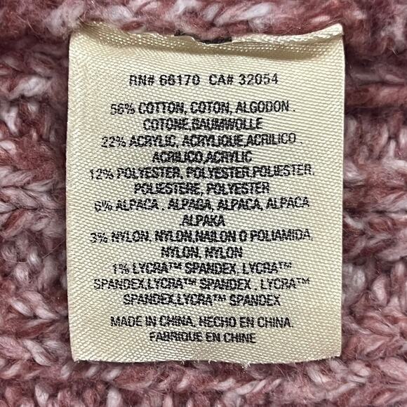 Anthropologie Angel of the North Size L Open Front Chauvet Cardigan Sweater - Picture 9 of 9